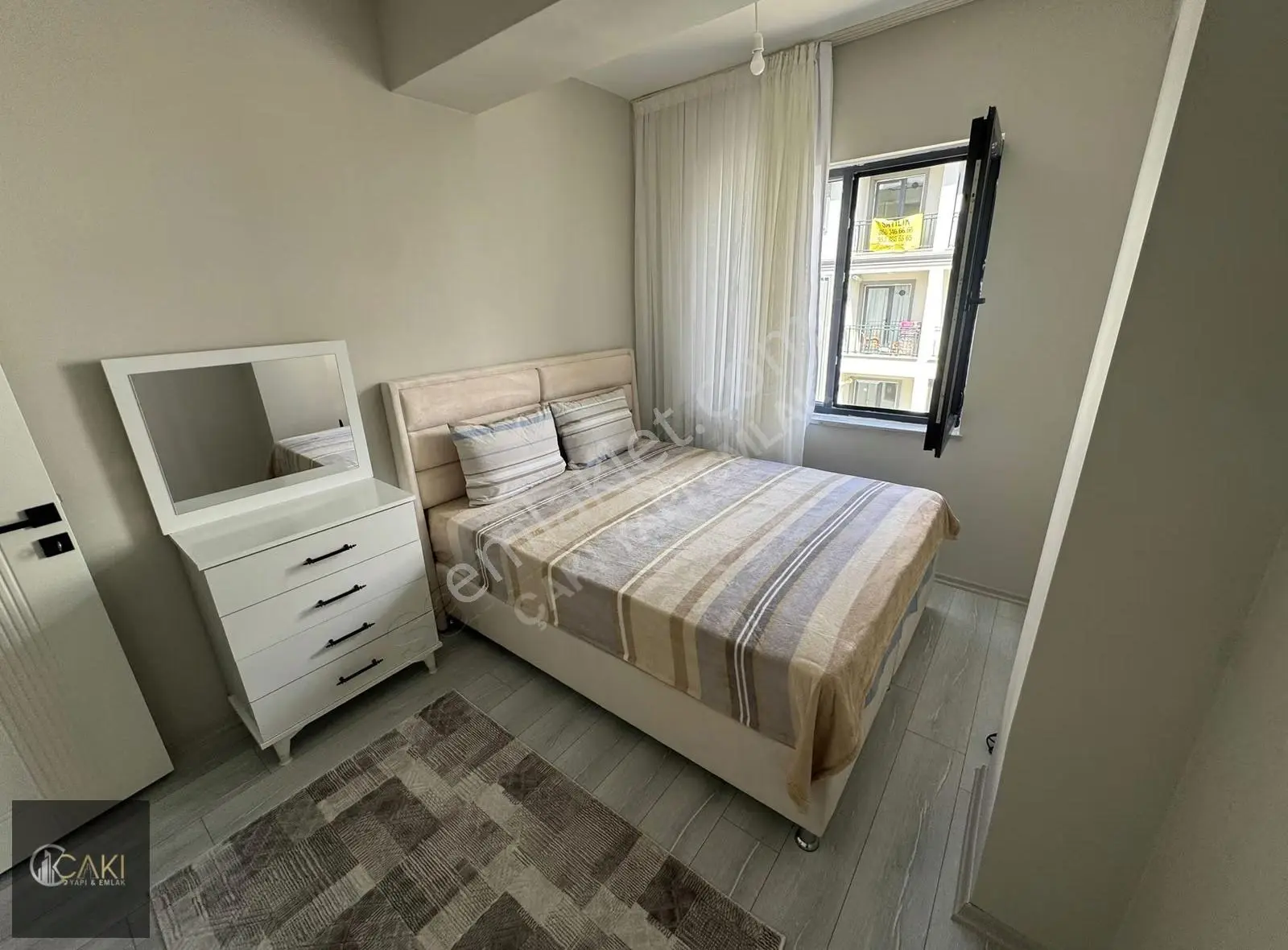 Çakı Yapı Emlaktan Şerefiye Mahallesi Eşyalı Kiralık 1+1 Daire - Görsel 2