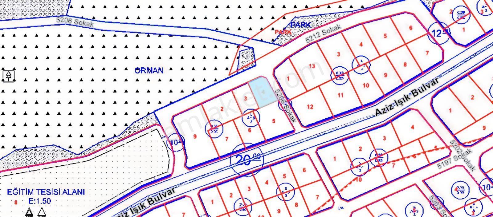 Deneyim'den Aziz Işık Bulvarı'na 2.parsel Deniz Manzaralı Arsa - Görsel 8