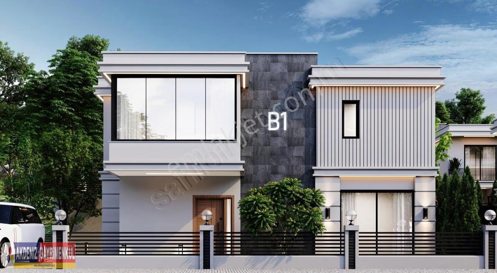 Bulvar'a Yakın Site İçi Yerden Isıtmalı Sıfır Lüks Villa - Görsel 26