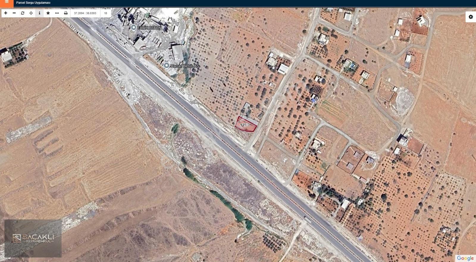 Kadir Saçaklı Emlak'tan Satılık 50m'lik Yola Sıfır 570m² Arsa - Görsel 3