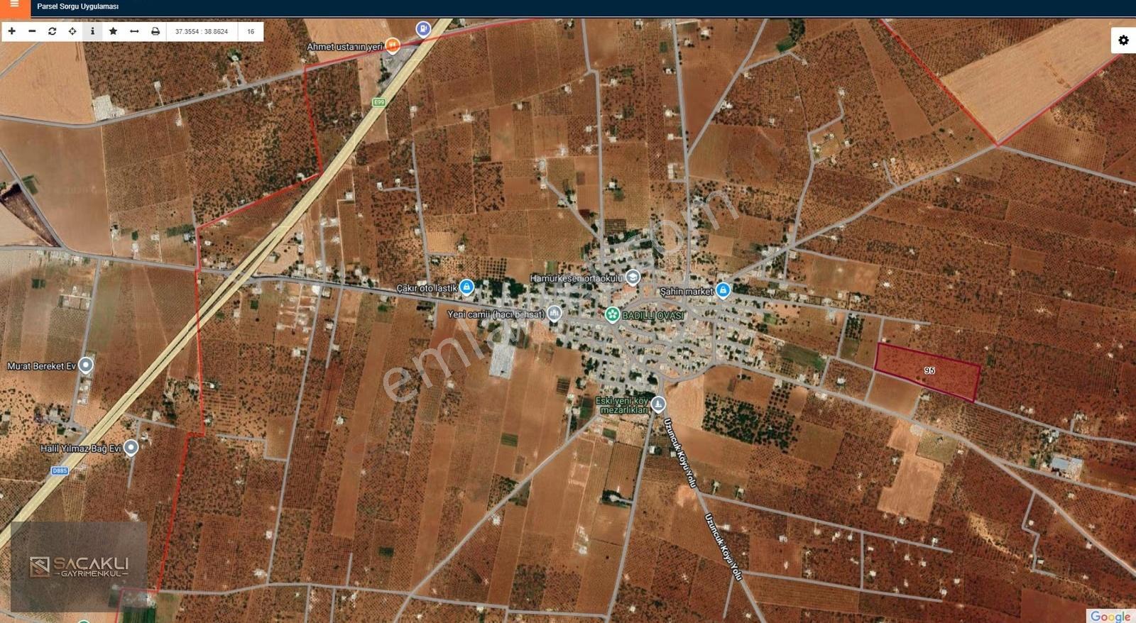 Kadir Saçaklı Emlak'tan Hamurkesen'de Satılık 27.100m² Fıstıklık - Görsel 5