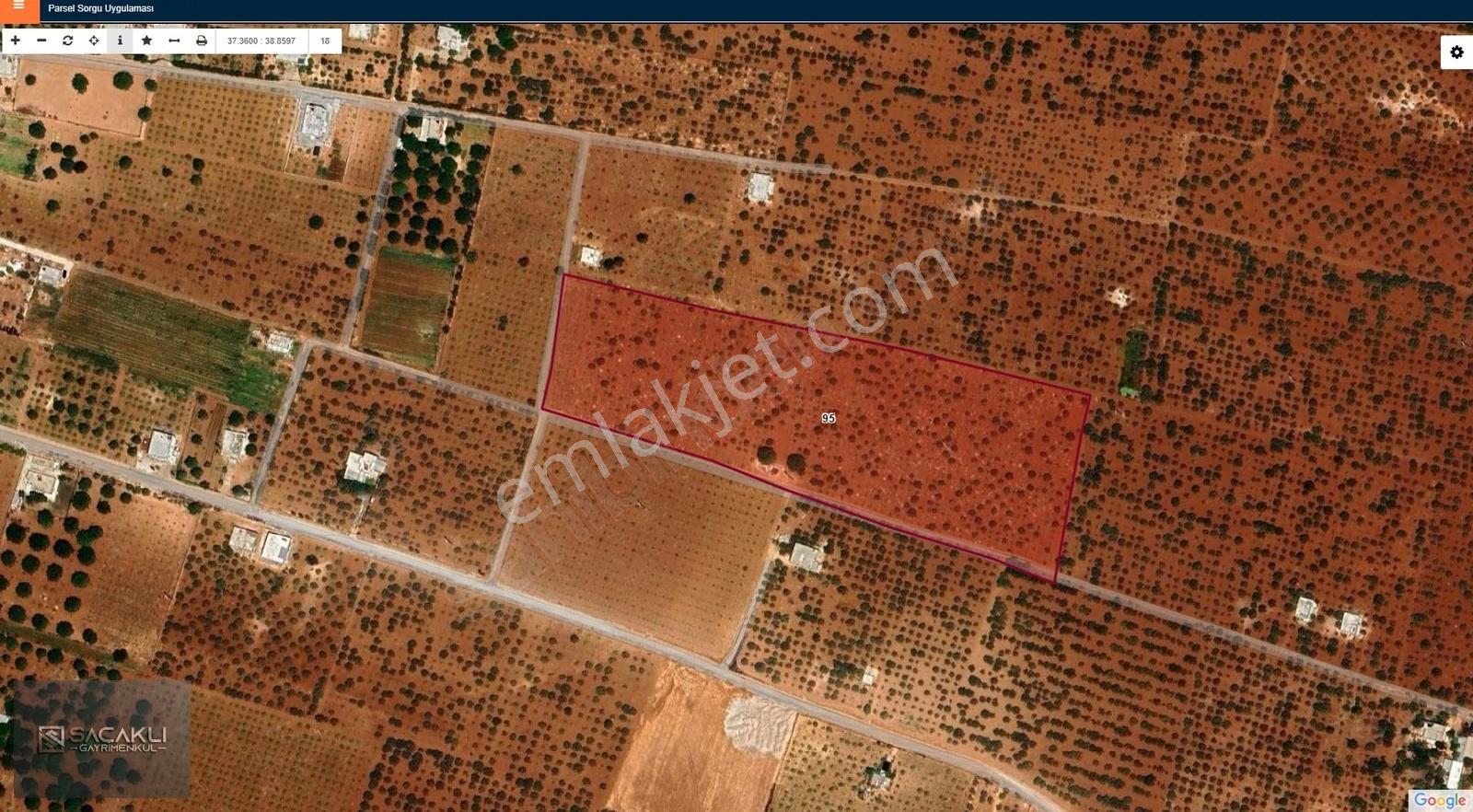 Kadir Saçaklı Emlak'tan Hamurkesen'de Satılık 27.100m² Fıstıklık - Görsel 8