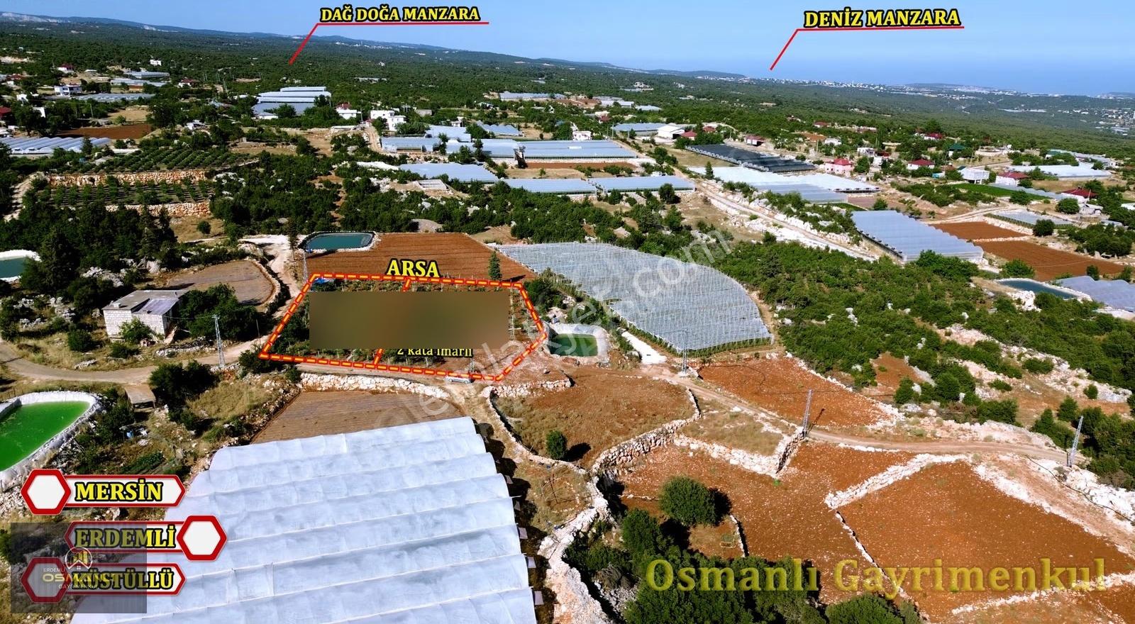 Mersin Küstüllü Mah. Satılık Villalık Müstakil 2 Arsa - Görsel 3