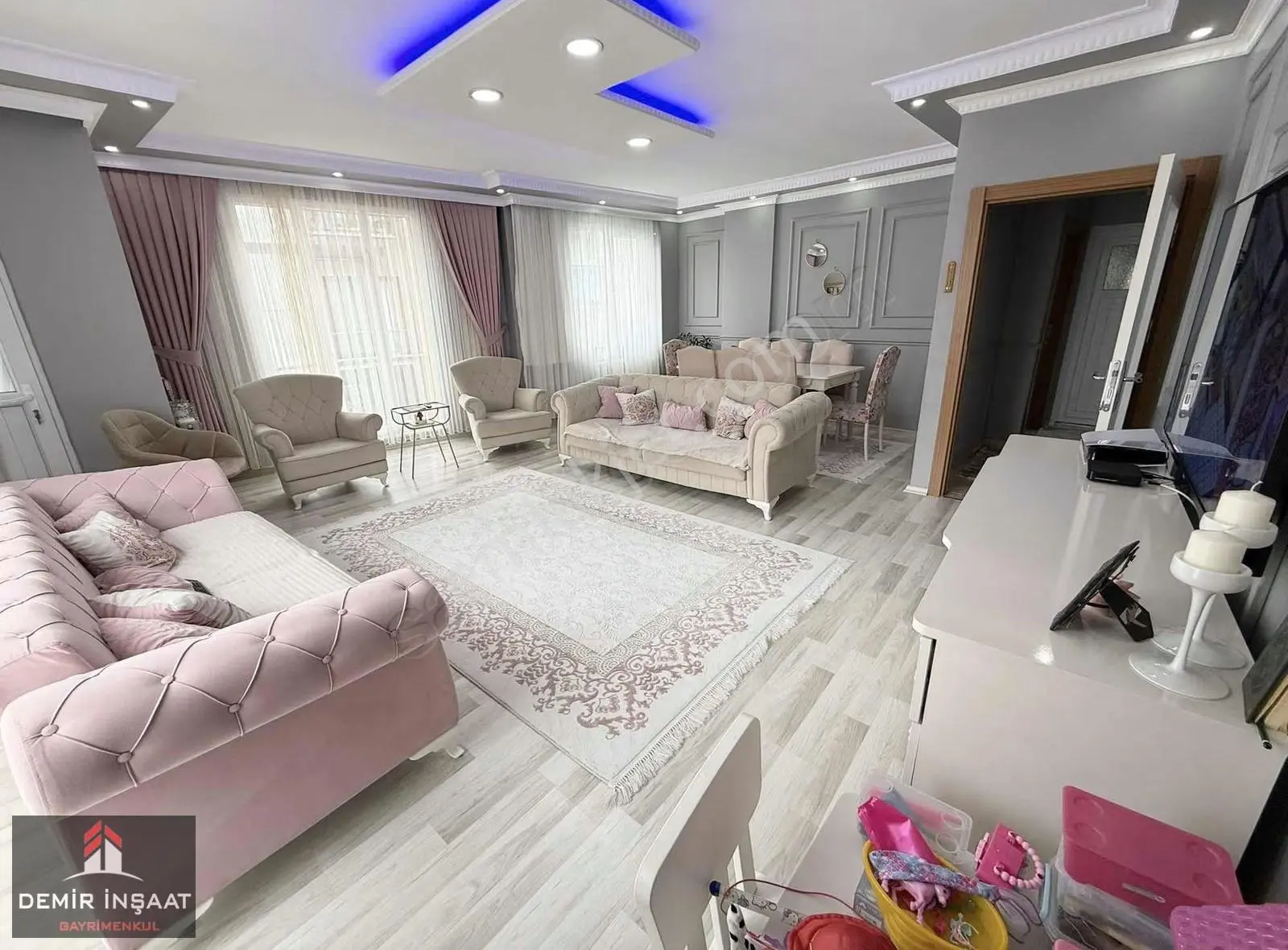 Demir İnşaat 50.yıl Mh 3+1'den 2+1'e Çevrilmiş 135m² 2.kat Daire - Görsel 5