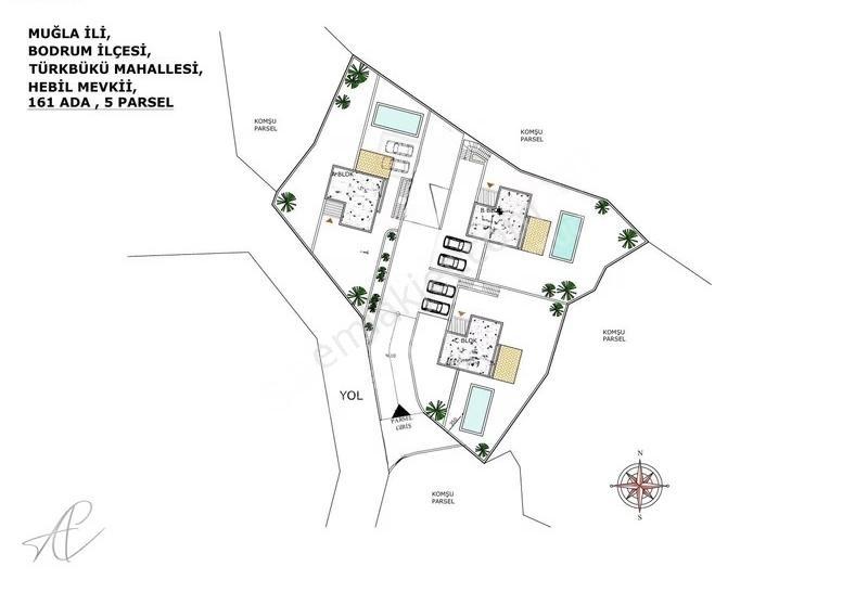 Türkbükü'nde Deniz Manzaralı, Projeli Satılık Arsa (1552m²) - Görsel 13