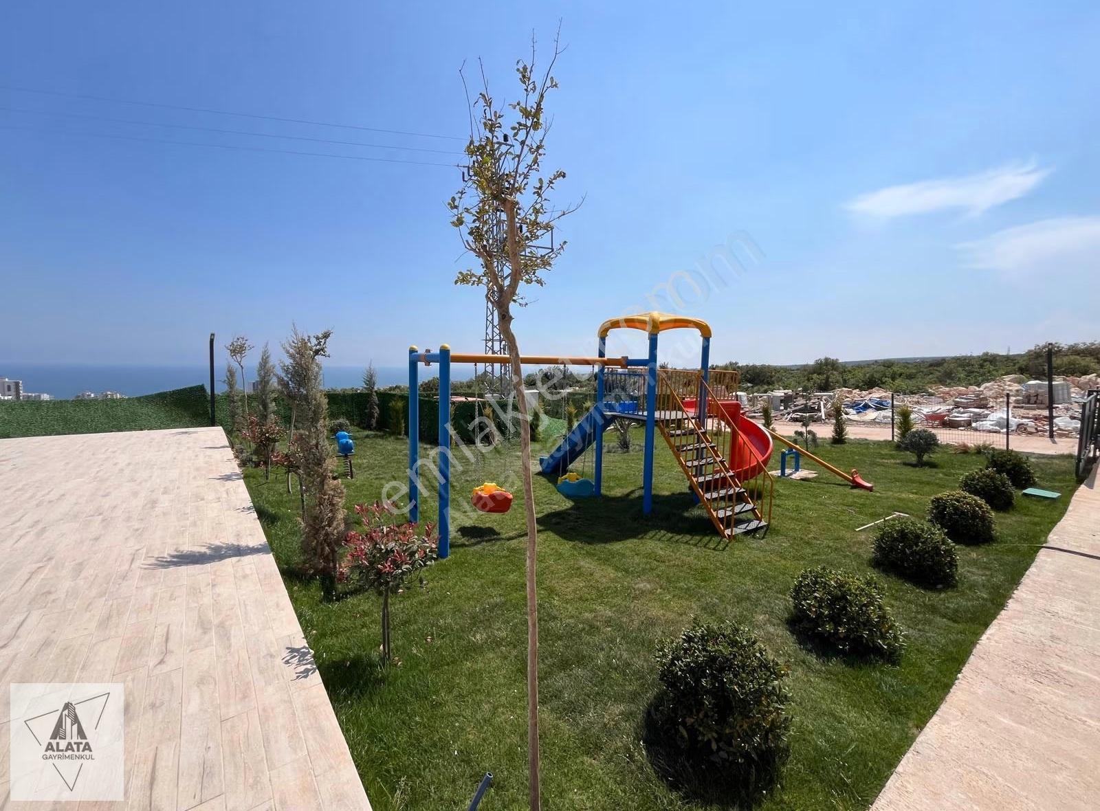 Erdemli Ayaş Da Full Deniz Manzaralı Çift Cepheli Sıfır 1+1 - Görsel 19