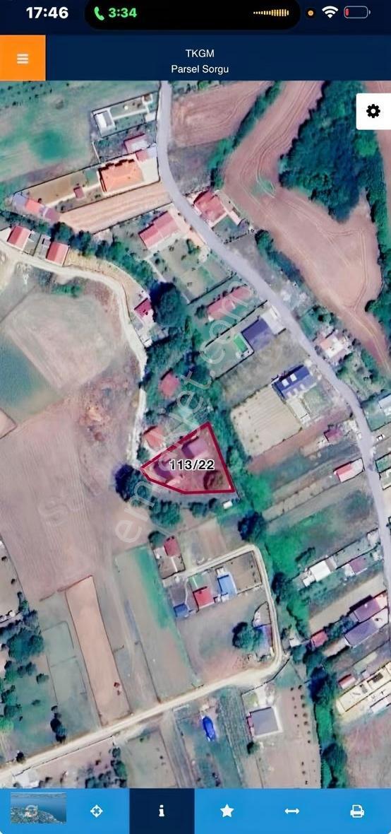 Çatalca Çanakça'da Satılık Tek Tapu 884 M2 Tarla! - Görsel 4