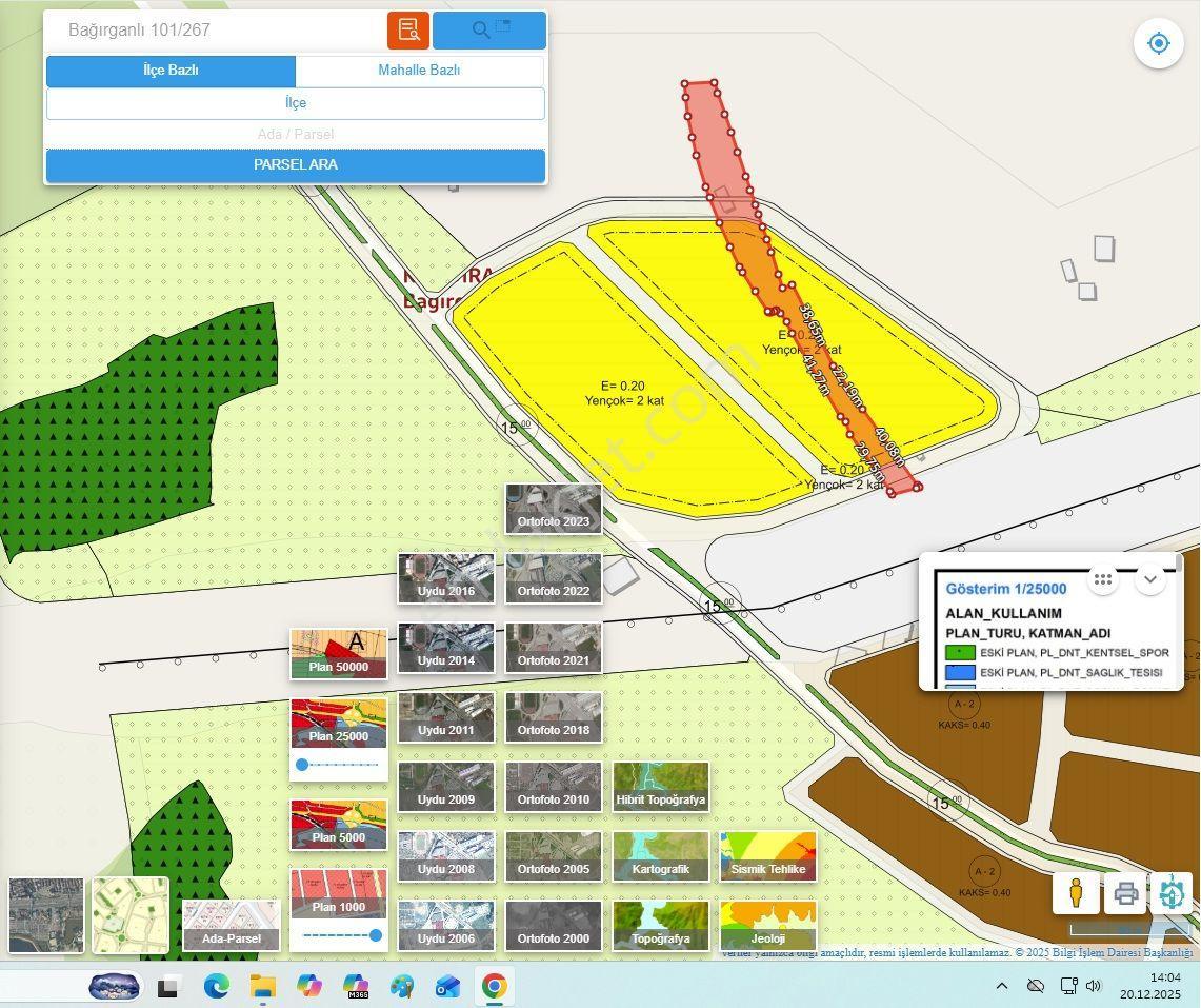Deniz Manzaralı İmar Planı İçinde Elektriği Suyu Bağlı 2520 M2 - Görsel 32