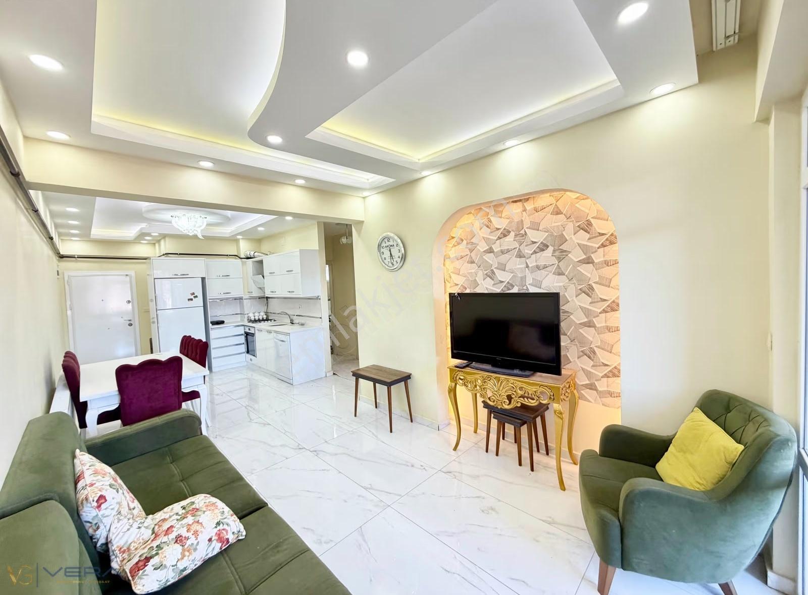 Körkünde Havuzlu Site İçerisinde Satılık Eşyalı 2+1 Daire - Görsel 4