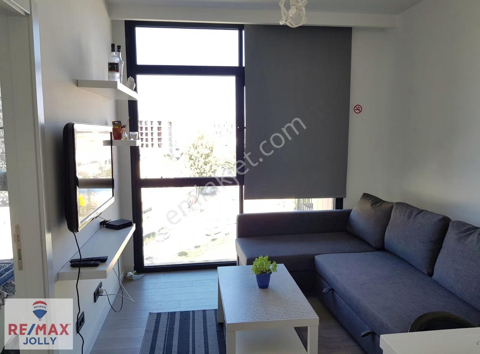 Bornova Folkart Time'da Eşyalı Kiralık 1+1 - Görsel 2