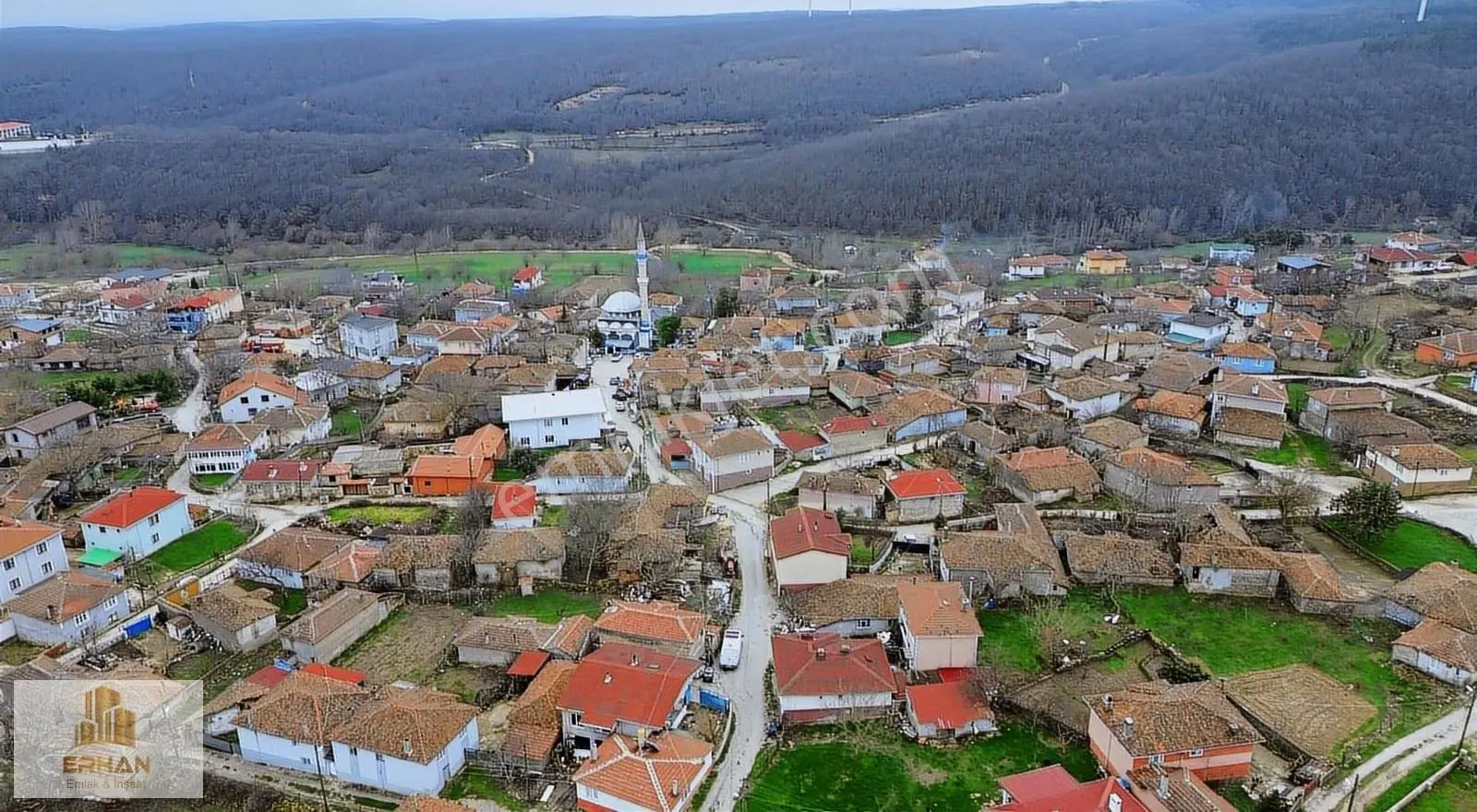Kırklareli Vize Küçükyayla Köyünde Satılık İmar Bitişiğinde