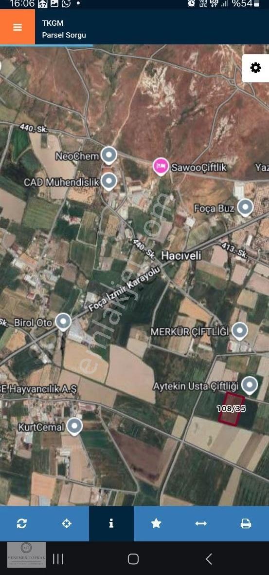 Foça Gerenköy 197 M² Tarla - Görsel 3