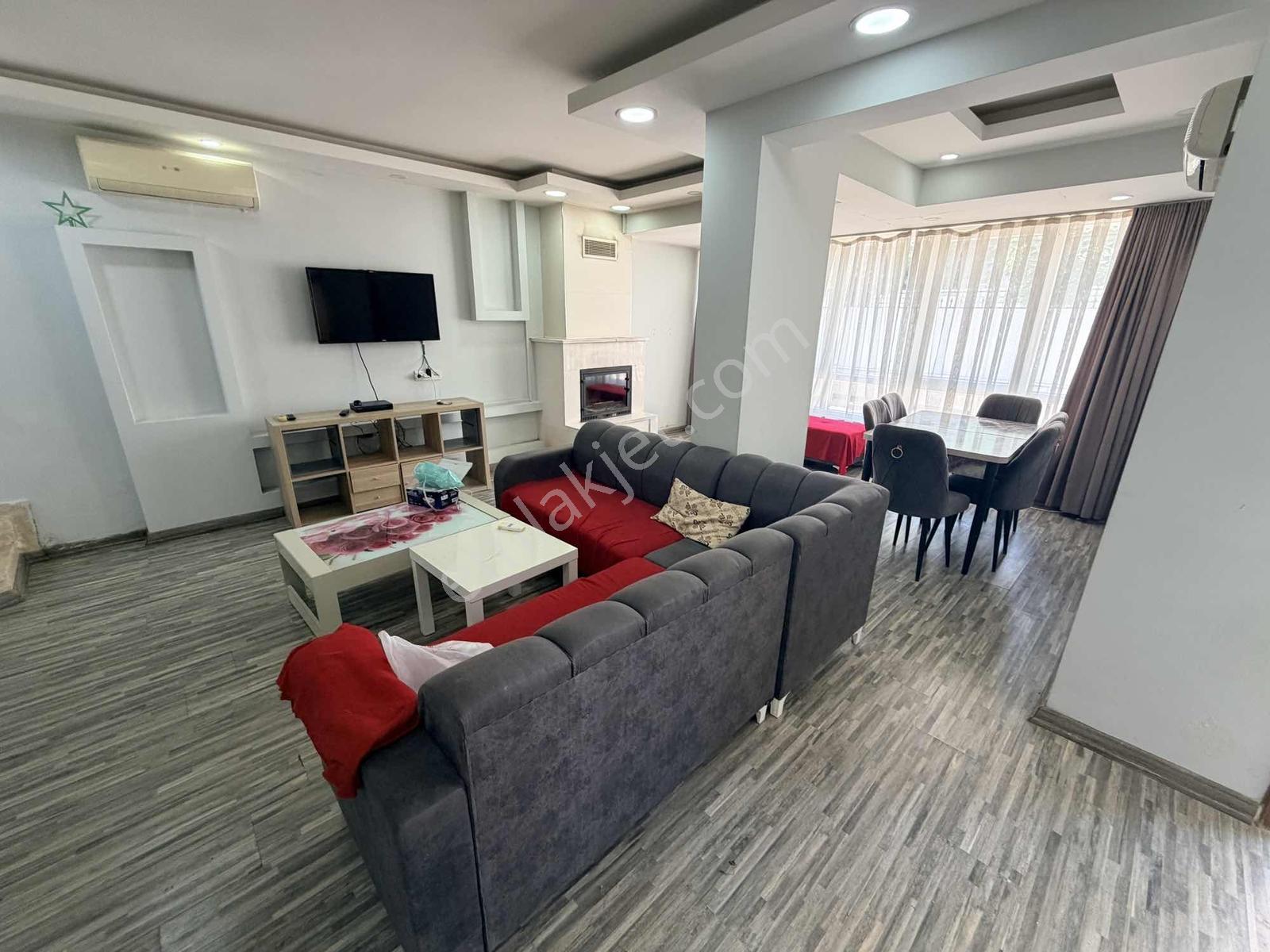 Kadriye Villalar Bölgesinde Eşyalı Ayrı Girişli İkiz Villa - Görsel 24