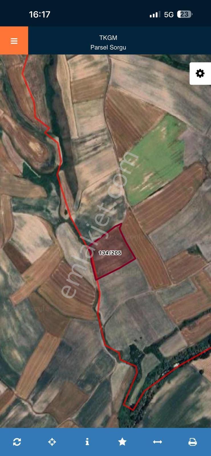 Tekirdağ İli Kapaklı İlçesinde Yatırıma Uygun Kelepir Tarla