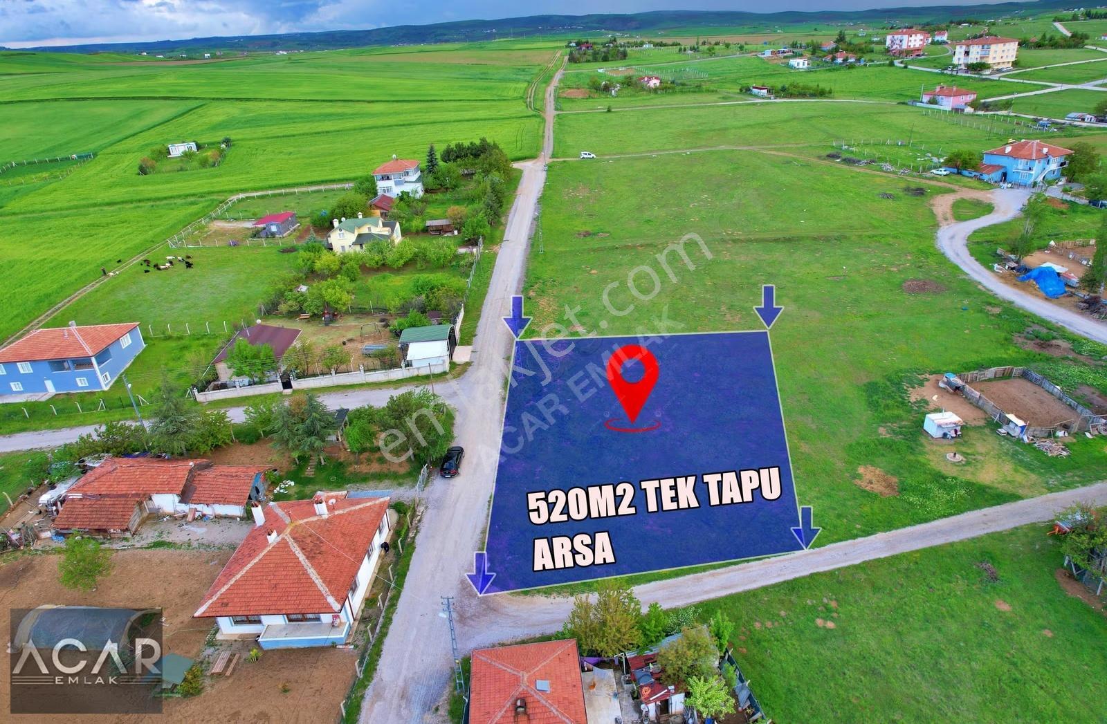 **acaremlak*520m2 Tek Tapu Köşe Başı Uygun Fiyatlı Konut Arsası - Görsel 26