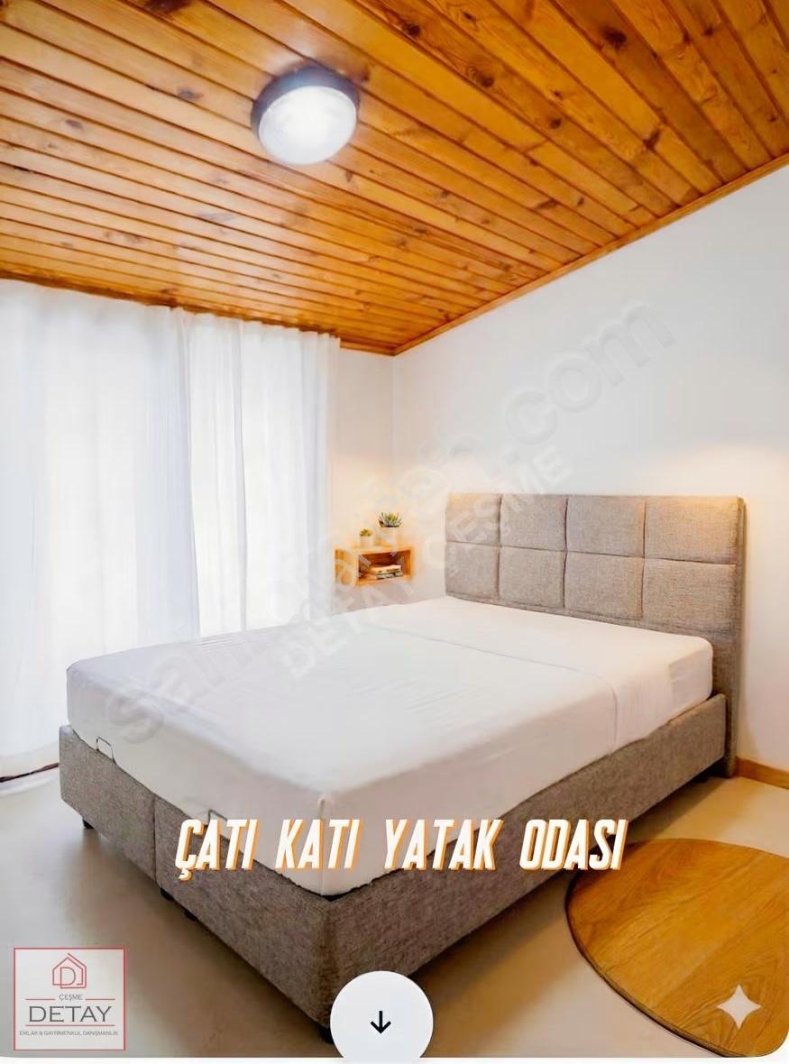 Çeşme Ovacık Sağlık Sitesi Kiralık 4+2 Tripleks Villa - Görsel 16