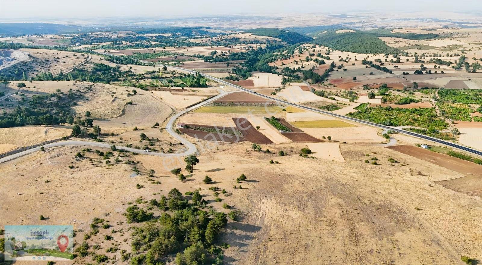 Doğanhisar / Kemer Mahallesinde 24.535 M² Müstakil Tapulu Tarla - Görsel 24