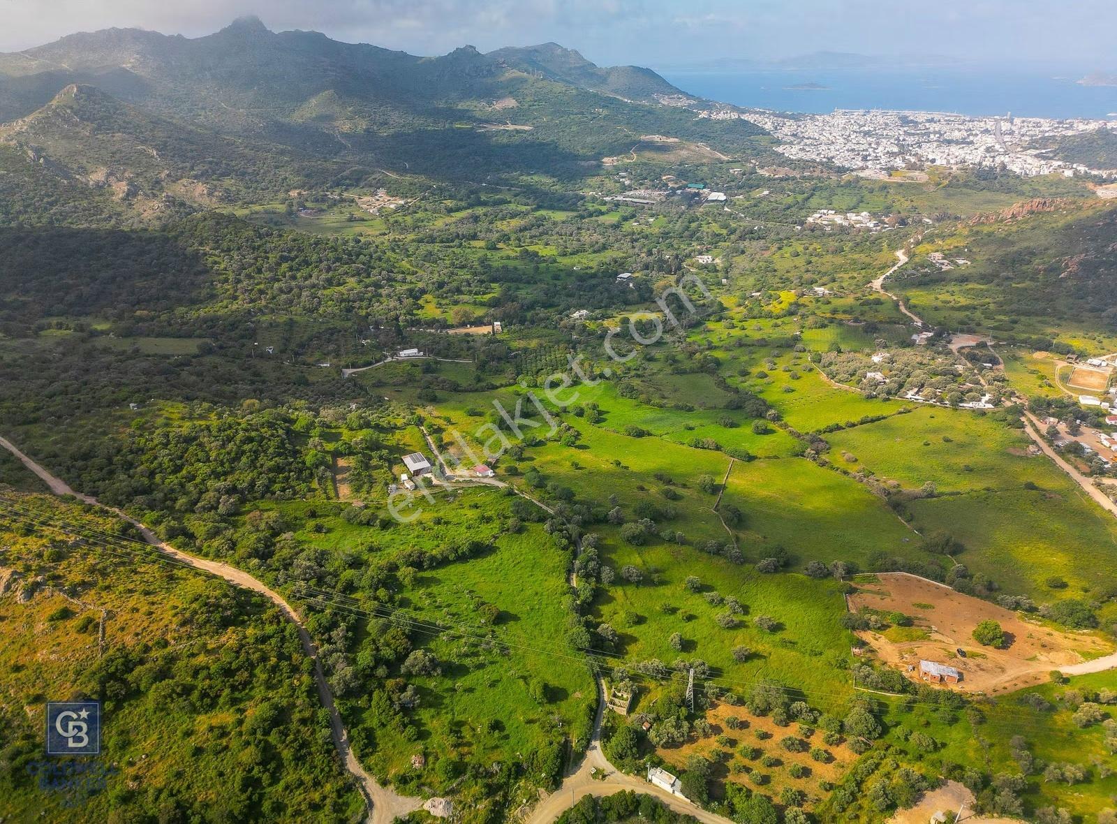 Bodrum Turgutreis Satılık İmar Sınırında Deniz Manzaralı Tarla - Görsel 13