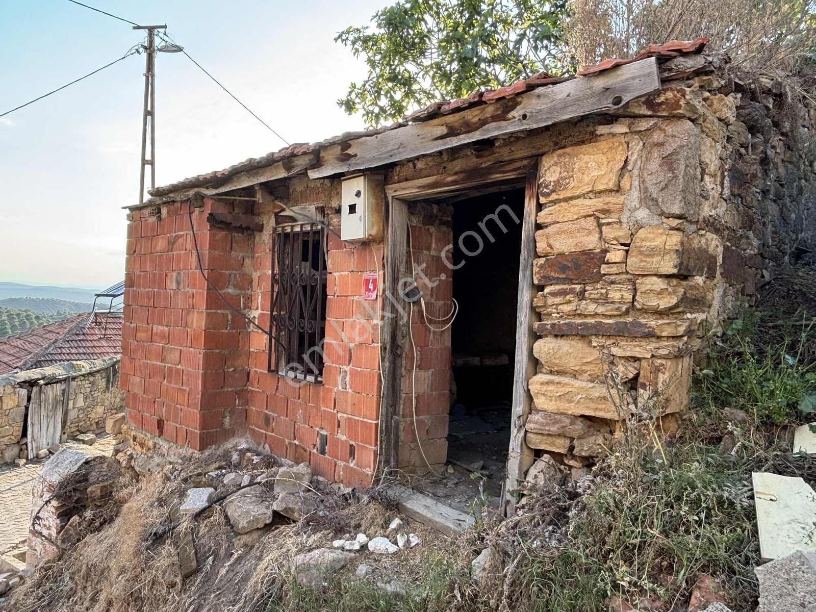 Uçardan Deniz Man Zaralı Hacı Hüseyinlerde Köy Evi - Görsel 8