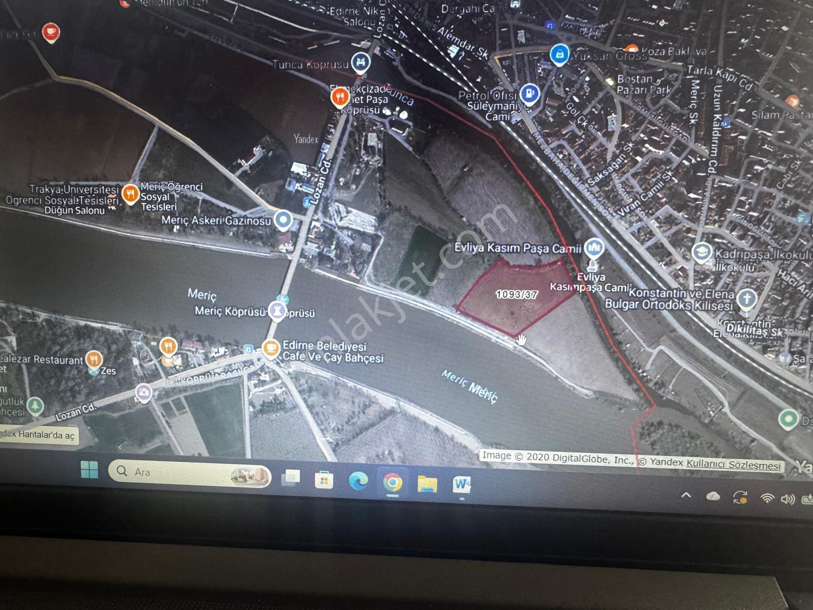 Özsoy Emlak Edirne'de Bülbül Adası Satılık 25300m2 Satılık Arazi - Görsel 4