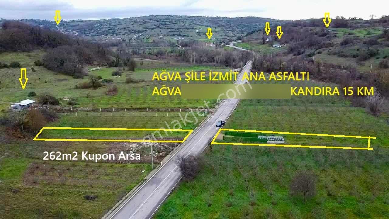 Acil Satılık Şile Ağva İzmit Ana Asfalt Yola Cepheli Kupon Arsa - Görsel 4