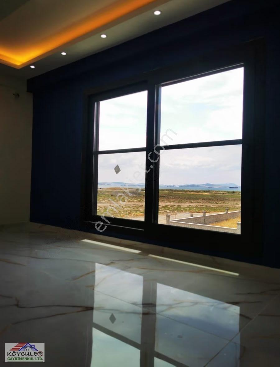Dikili Çandarlıda Deniz Manzaralı 2+1 Satılık Sıfır Villa - Görsel 6
