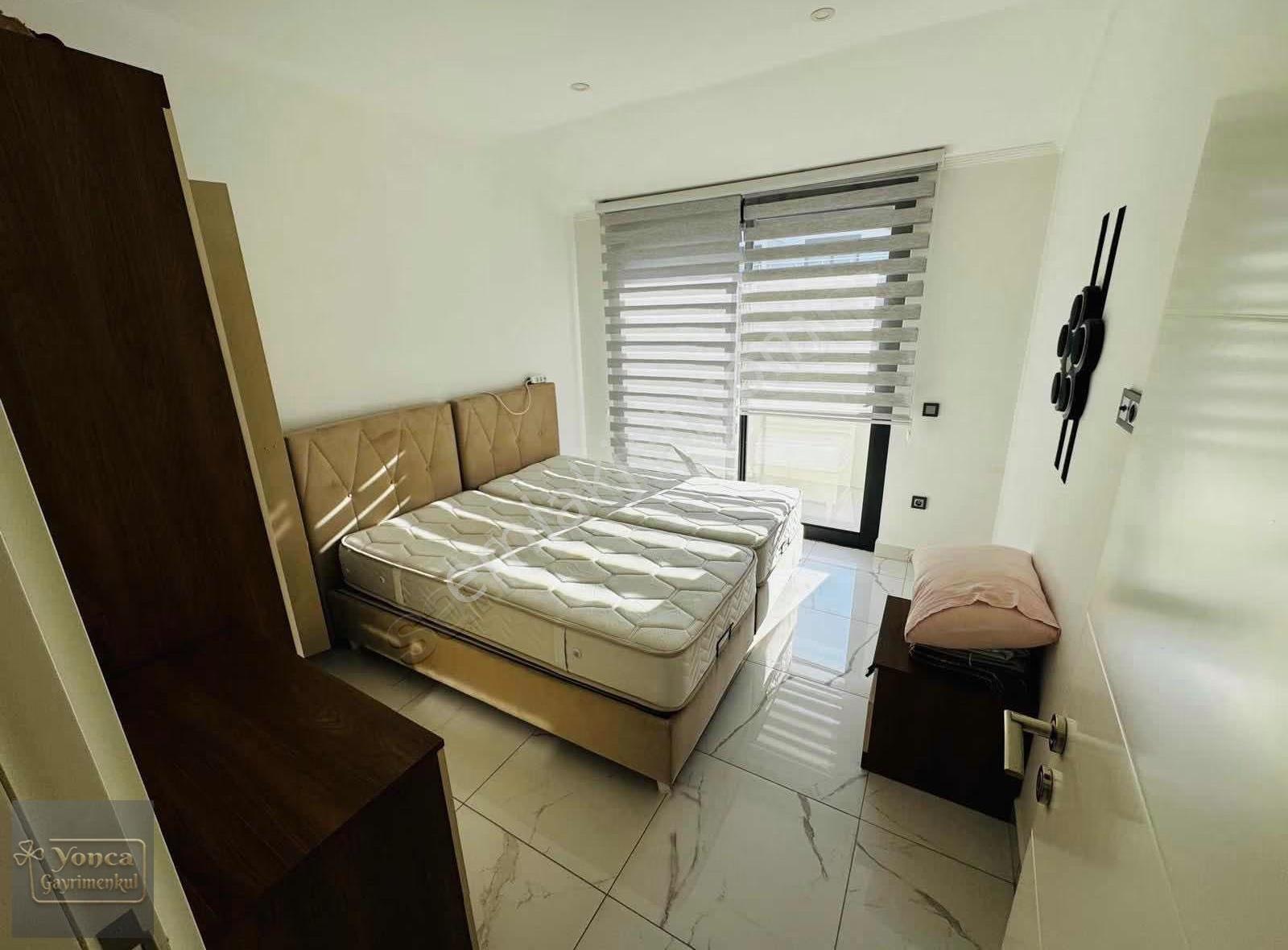 Alanya Merkez De 2+1 Dubles Full Eşyalı Havuzlu Denize 300 Metre - Görsel 16