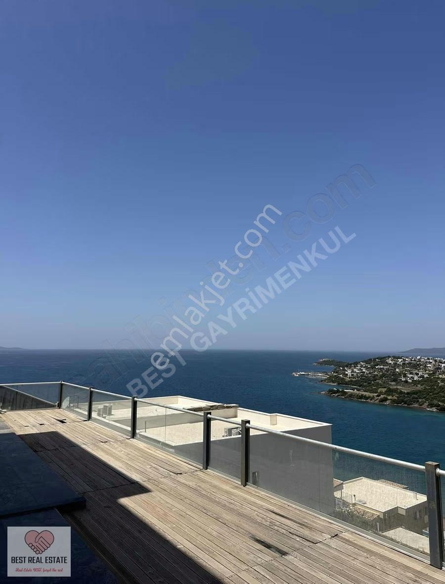 Adabükü Boğaziçi Bodrum Full Deniz Manzaralı Plajlı Satılık 1+1 - Görsel 5