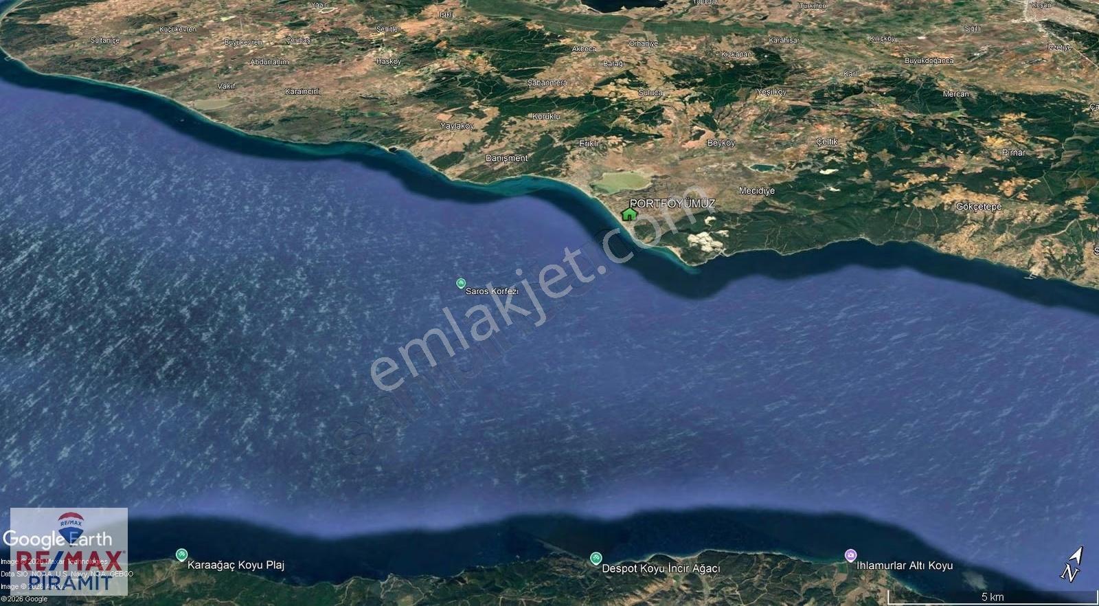 Edirne Keşanda 109m² Sahile 170 Mt Yatırımlık Arsa - Görsel 4