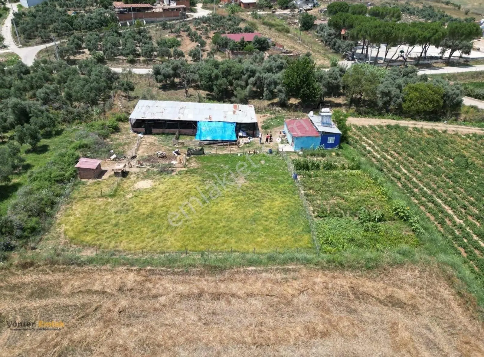 Yönter Emlak'tan Işıklar Köyünde Satılık Ruhsatlı Çiftlik