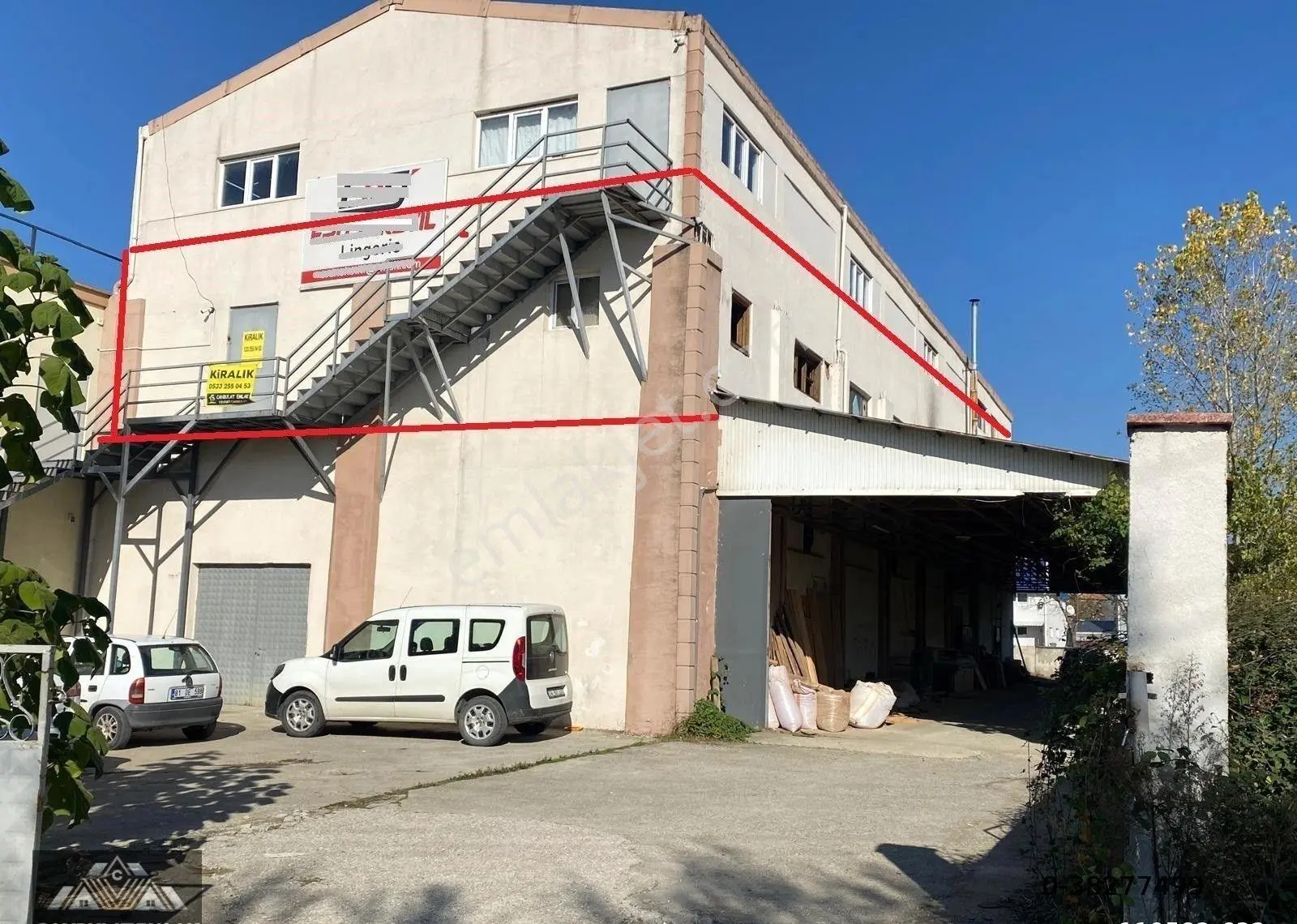 Canbulattan Doğanlıda 500 M² Kapalı Alanlı Kiralık İşyeri - Görsel 5