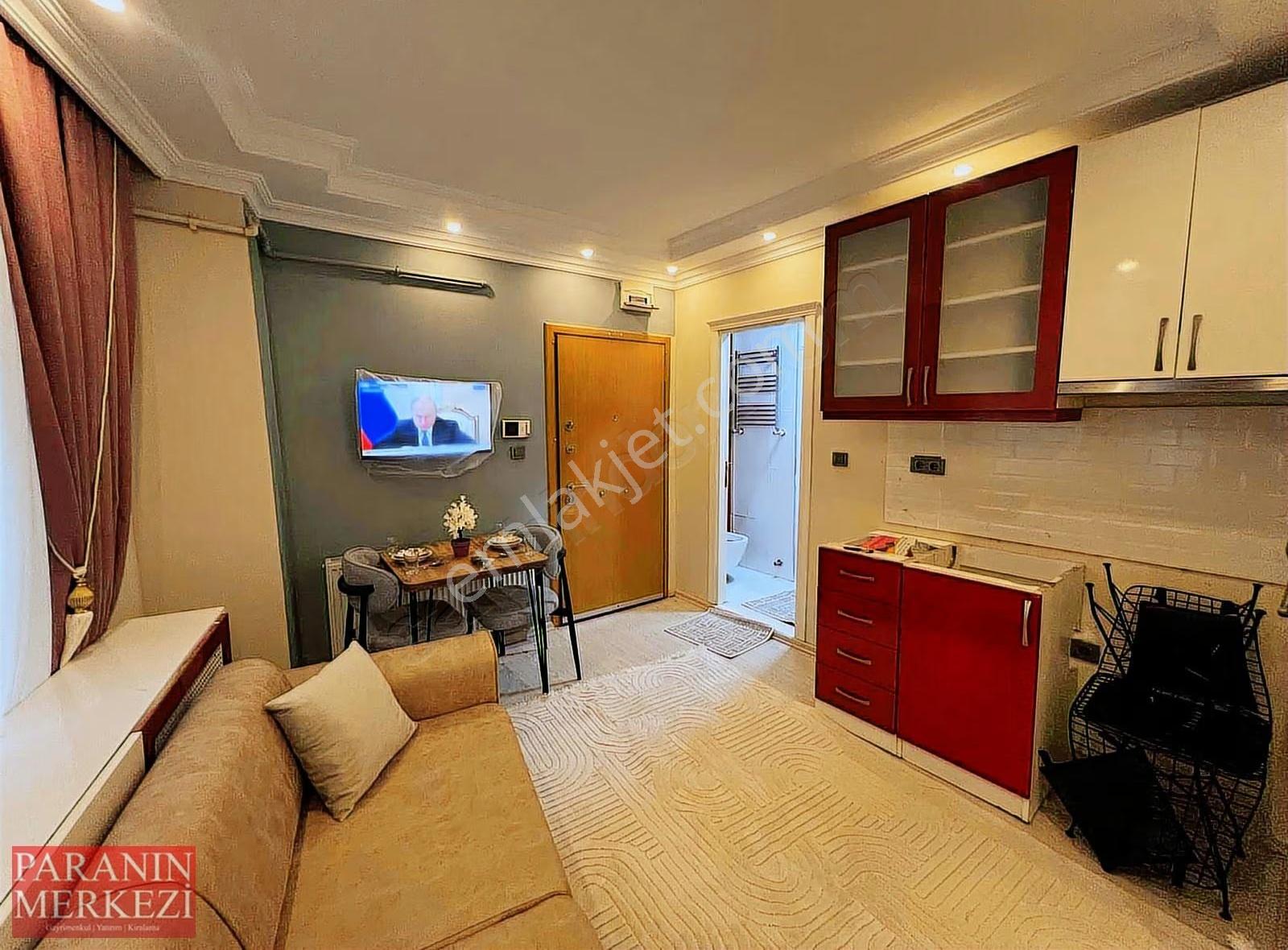 Para'dan Yeni Binada Çift Banyo Full Lüks Sıfır Eşyalı 2+1 Daire - Görsel 17