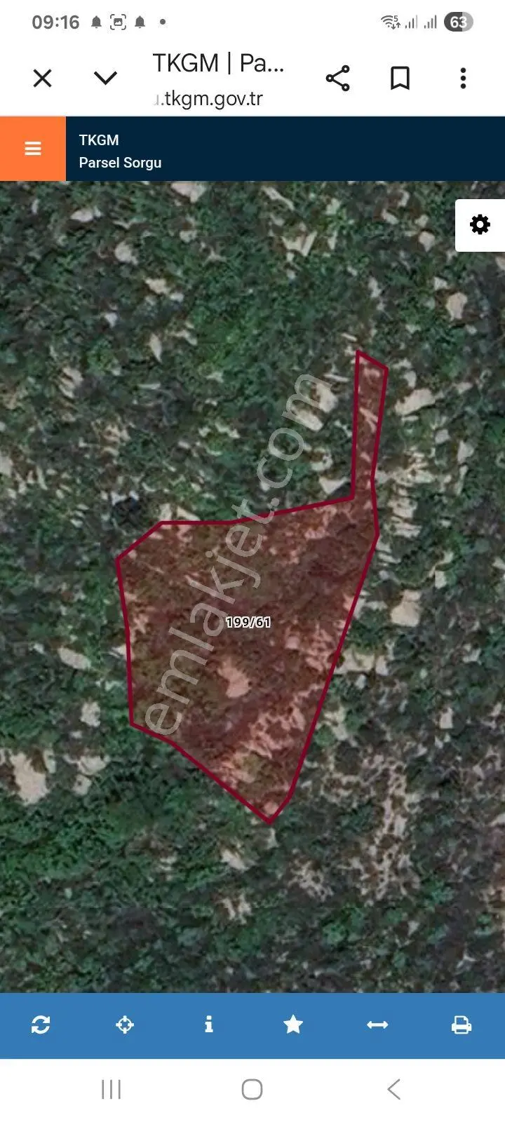 Antalya Alanya Orhan Köyünde Satılık 1910 M2 Tarla