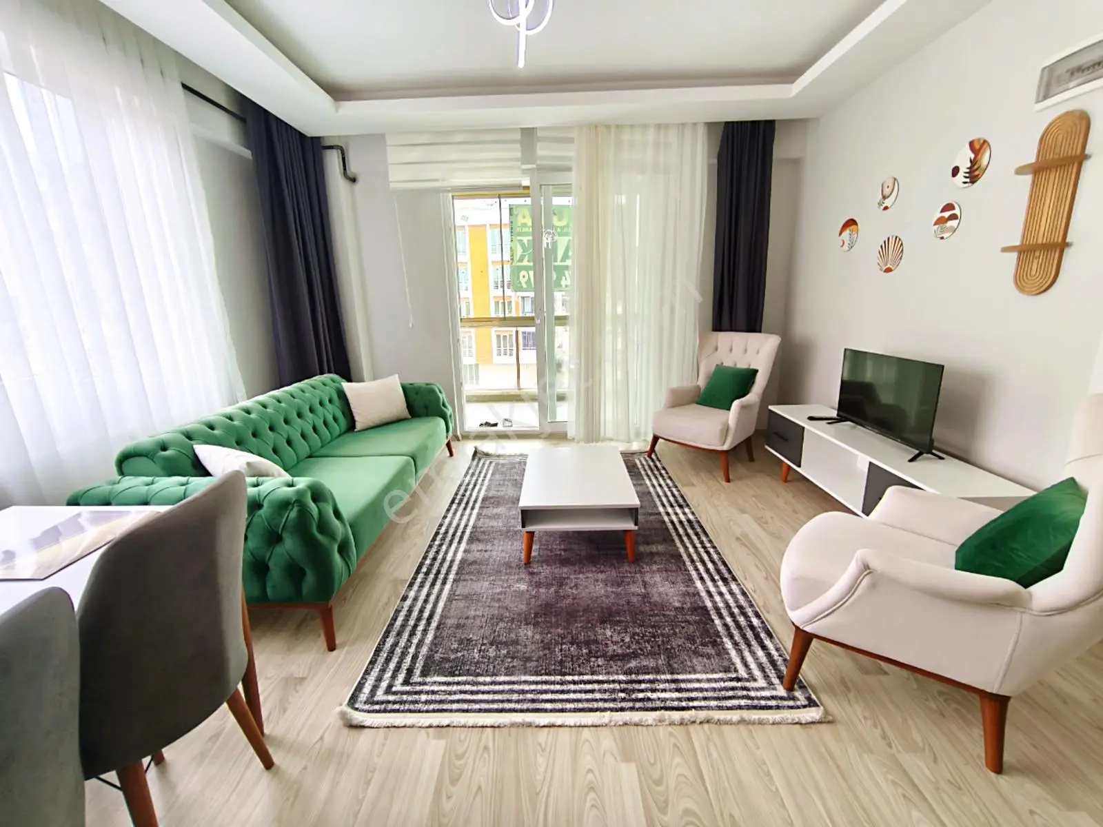 Truva/nazım Demirci'den Tramvaya Cephe Sıfır Eşyalı Kiralık 1+1 - Görsel 2