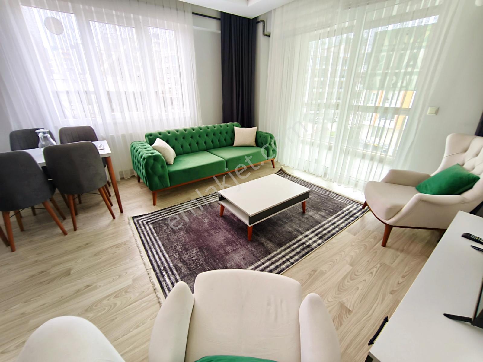 Truva/nazım Demirci'den Tramvaya Cephe Sıfır Eşyalı Kiralık 1+1 - Görsel 6