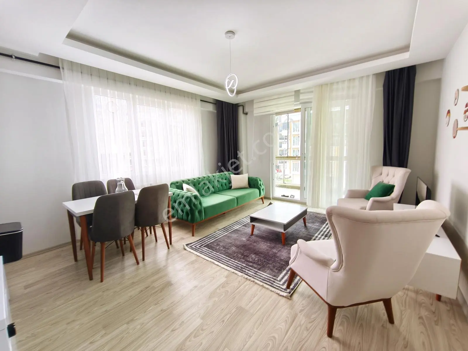 Truva/nazım Demirci'den Tramvaya Cephe Sıfır Eşyalı Kiralık 1+1 - Görsel 4