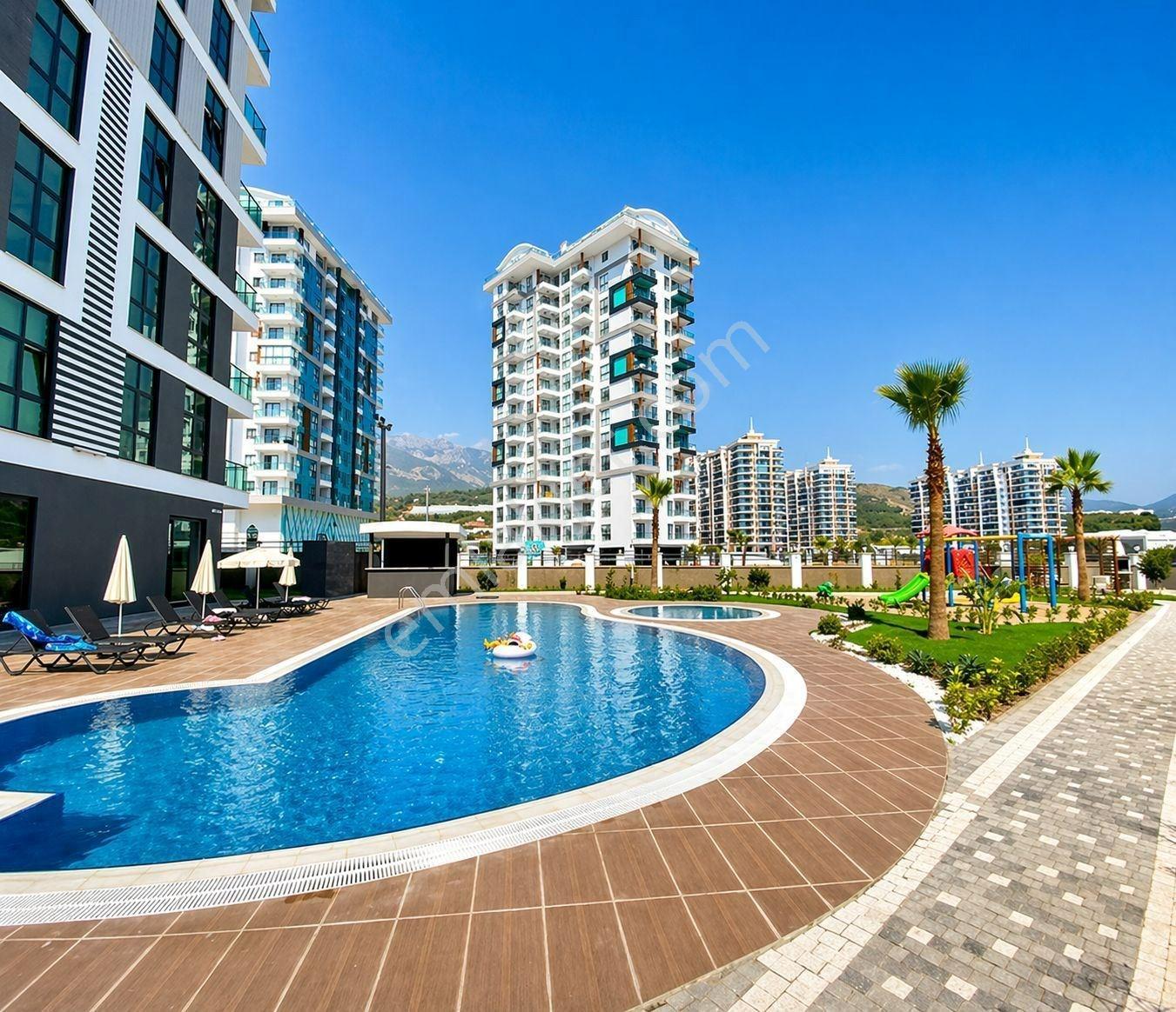 Alanya Mahmutlar’da Lüks Eşyalı 1+1 Satılık Daire - Görsel 23