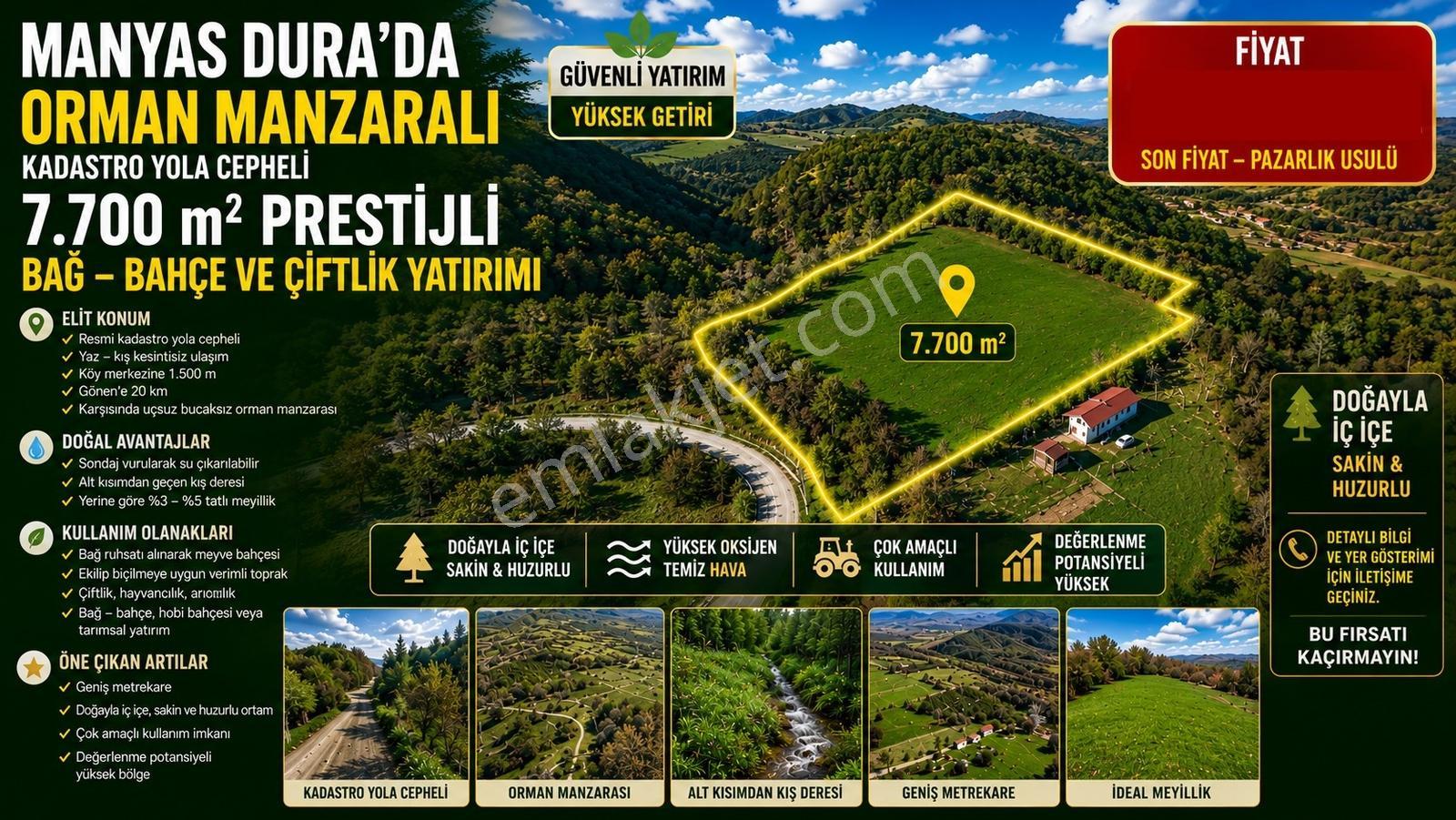 Manyas Durada Doğayla İç İçe Prestijli Çiftlik Ve Yatırım Arazi - Görsel 3