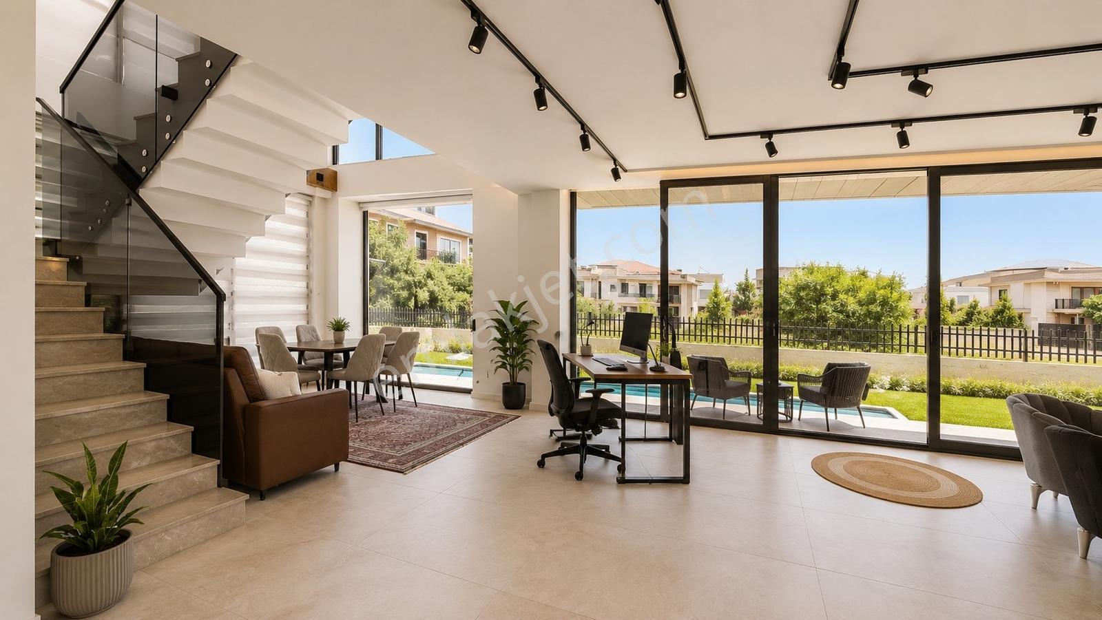 Sıfır Yeni 4+1 Müstakil Havuzlu Ultra Lüks Villa - Görsel 4