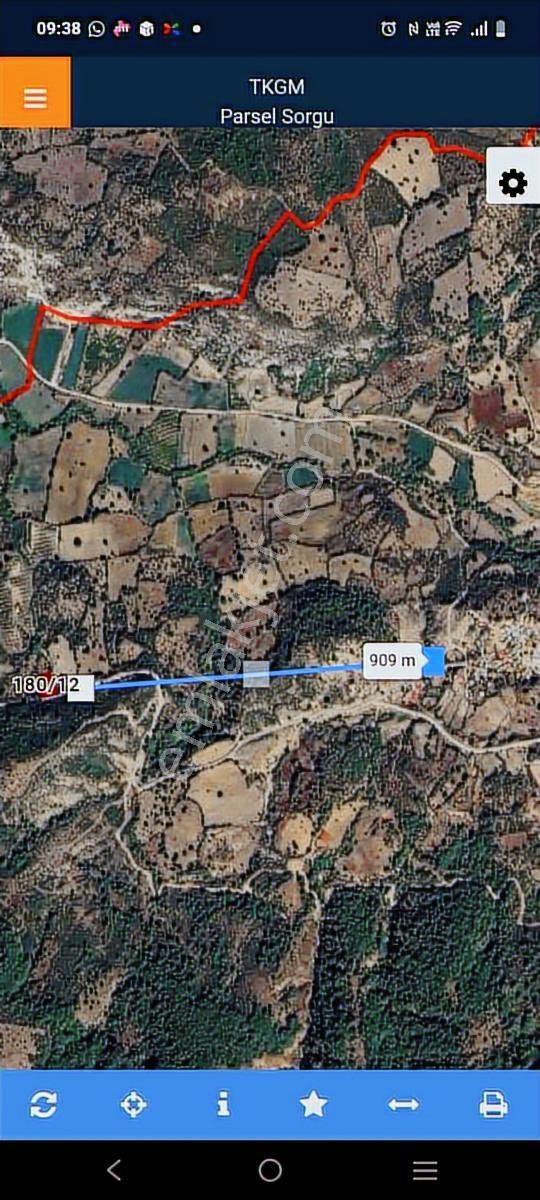 Çanakkale Ayvacık Akçin Köyü,köye Yakın Ana Yola Cephe Tarla - Görsel 3