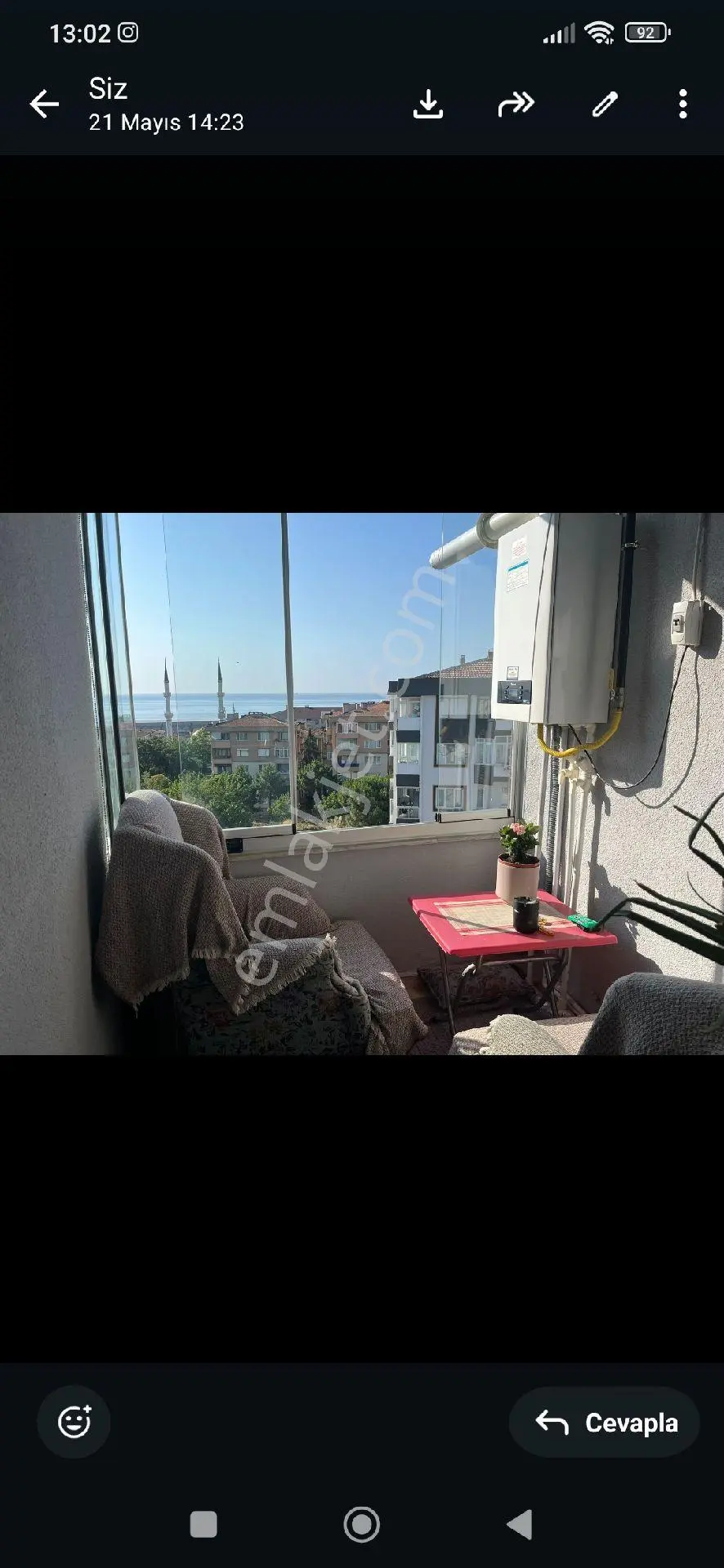 100. Yılda Deniz Manzaralı Siteiçi Kiralık 3+1 Daire