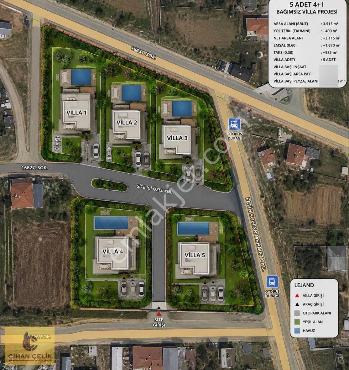 Muazzam Villa Projelerine Uygun Fırsat Arsa - Görsel 2