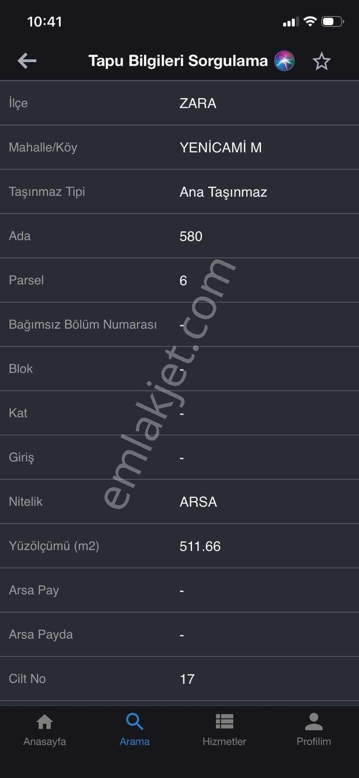 Karahan Emlak'tan Zara'da Yol Kenarı Mükkemmel Konumda Arsa - Görsel 6