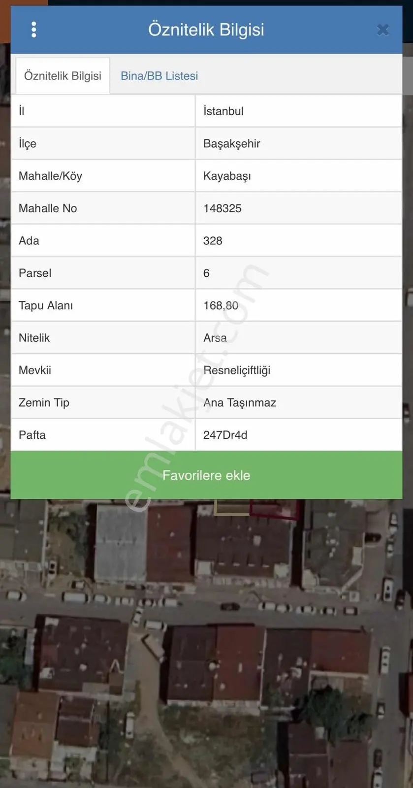 Satılık 168m2 İmarlı Arsa - Görsel 3