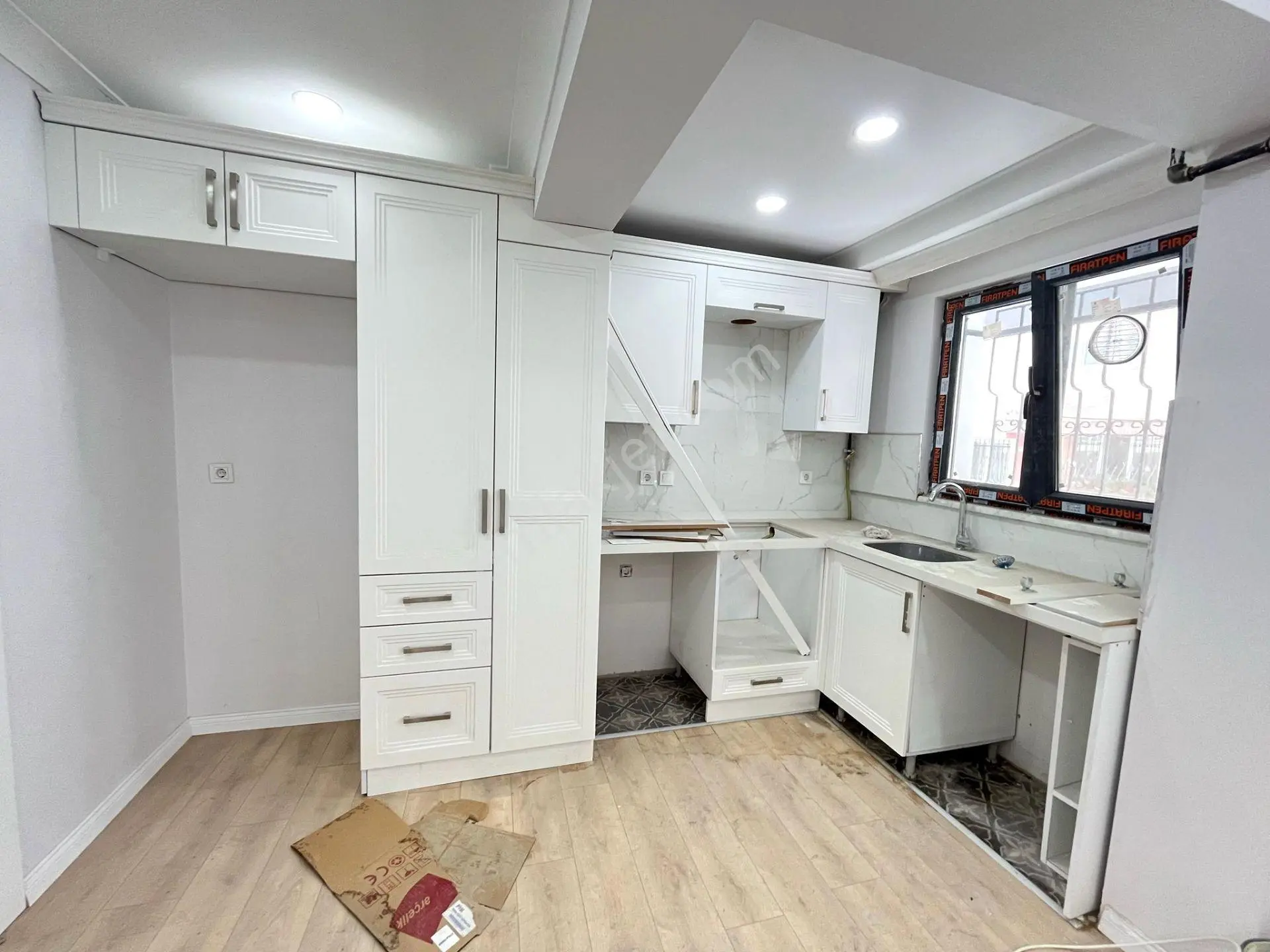 Has Seba'dan Fevziçakmak Mh 1+1 60m Sıfır Binada Giriş Kat Daire