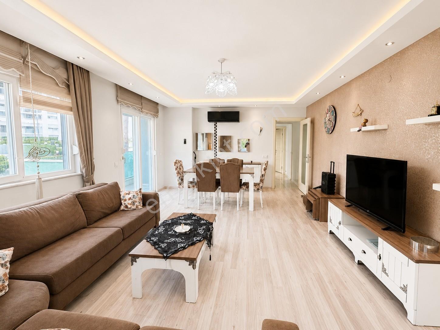 Alanya Mahmutlar 3+1 170m2 Eşyalı Merkezde,havuz,sauna,hamam - Görsel 16