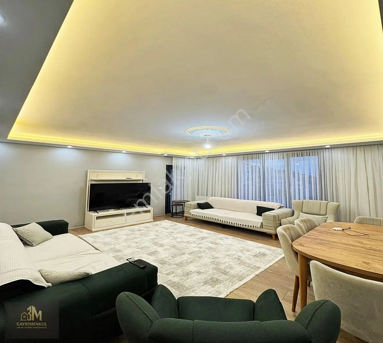 3m'den Tek Tapu Çift Daire 220m² Ferah 5+1 Dubleks Daire!