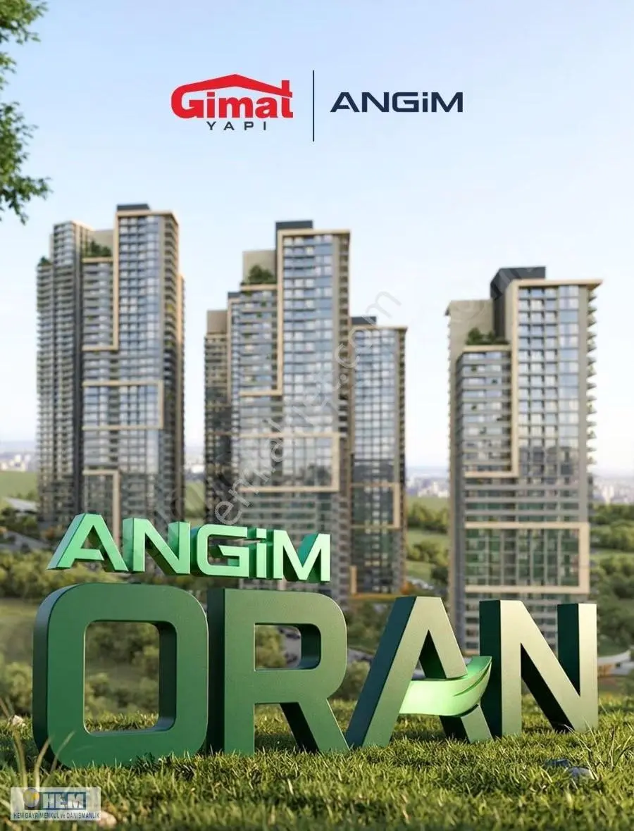Angim Oran 1+1 Satılık