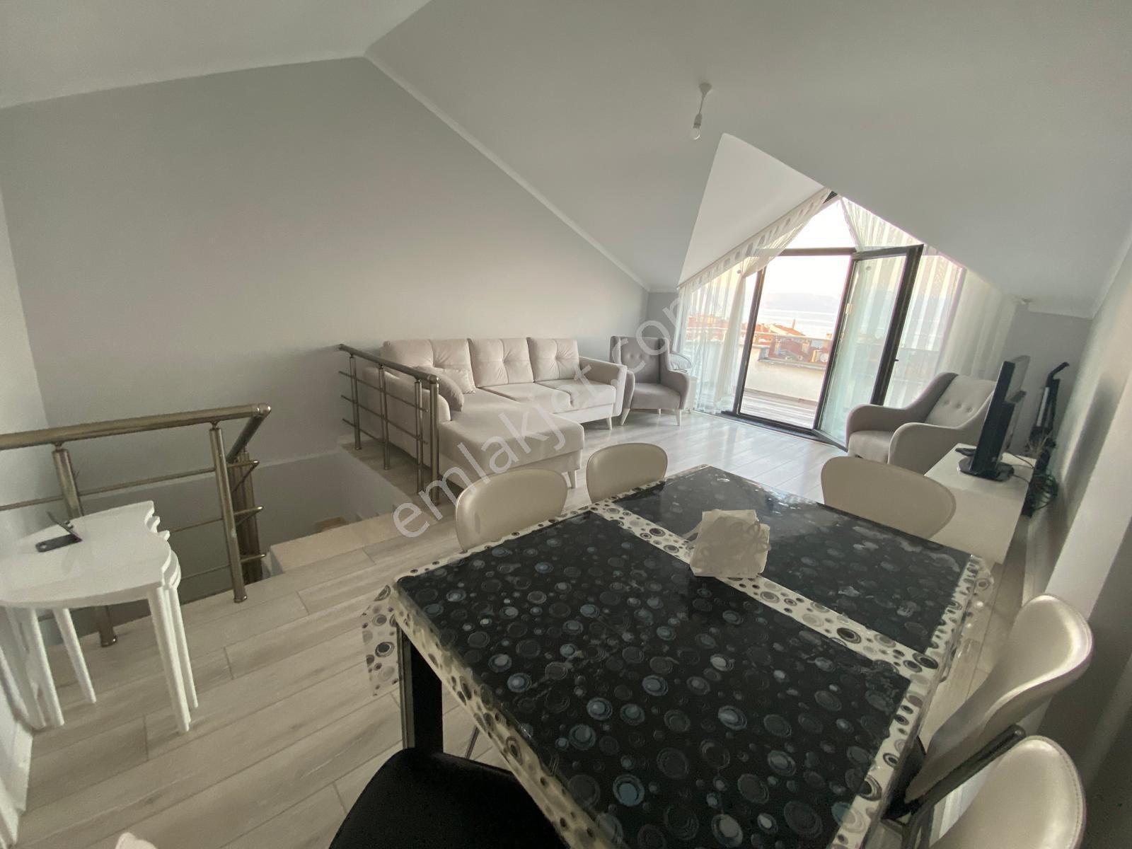 Budo İskelesine 200 Metre Mesafede Deniz Manzaralı Dubleks Daire - Görsel 29