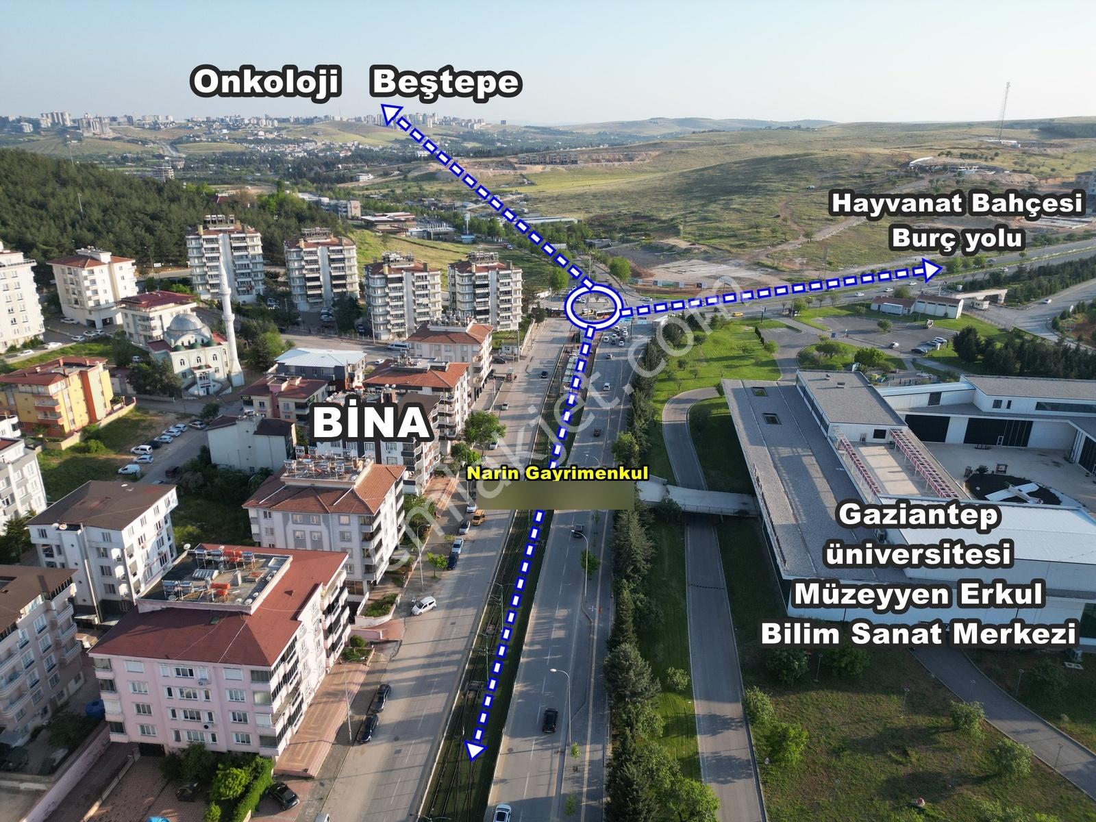 Şahinbey Burç Kavşağı Tramvay Durağı Yanı 3 Cepheli 4+1 Satılık - Görsel 28